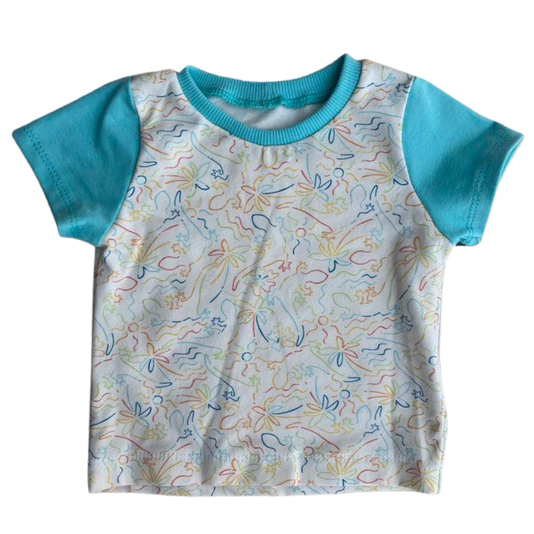 Gecko Tee in Blue