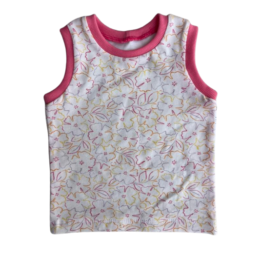 Hibiscus Tank in Pink