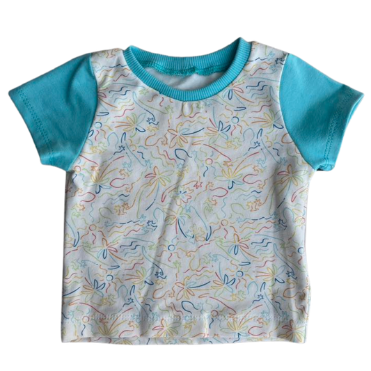 Gecko Tee in Blue