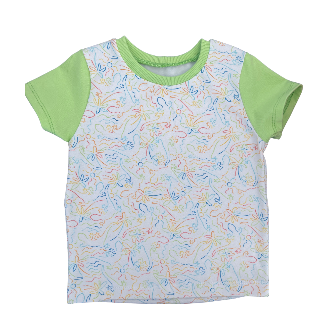 Gecko Tee in Green