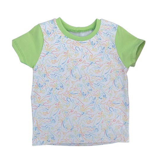 Gecko Tee in Green